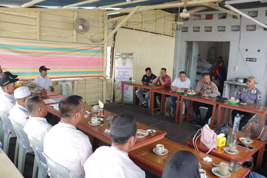 Jumat Curhat, Polres Meranti Bersama PPMLN dan Imigrasi Bahas soal TPPO