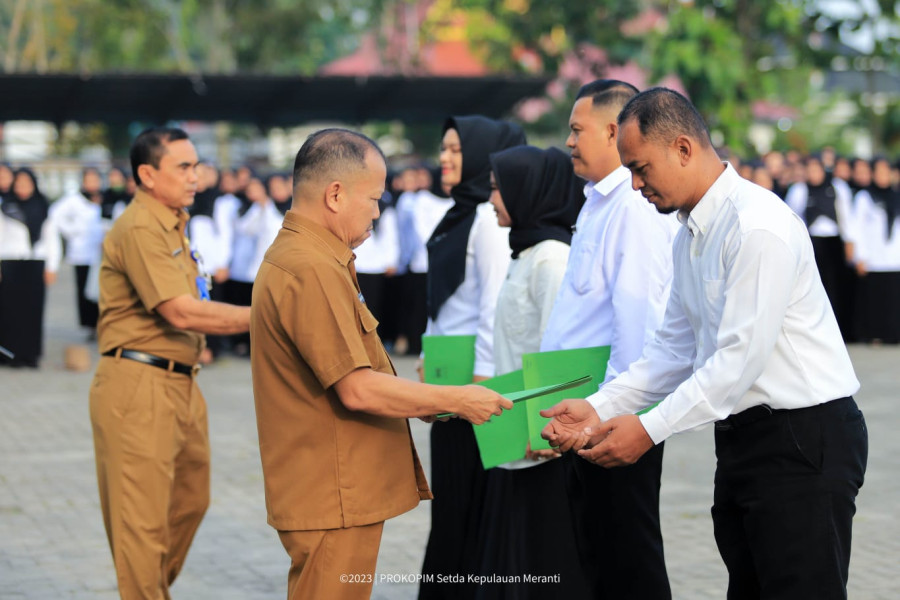 241 PPPK Kesehatan di Kepulauan Meranti Terima SK