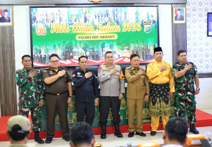 Bupati Asmar Ucapkan Terima Kasih atas Kinerja Polres Kepulauan Meranti Sepanjang 2025