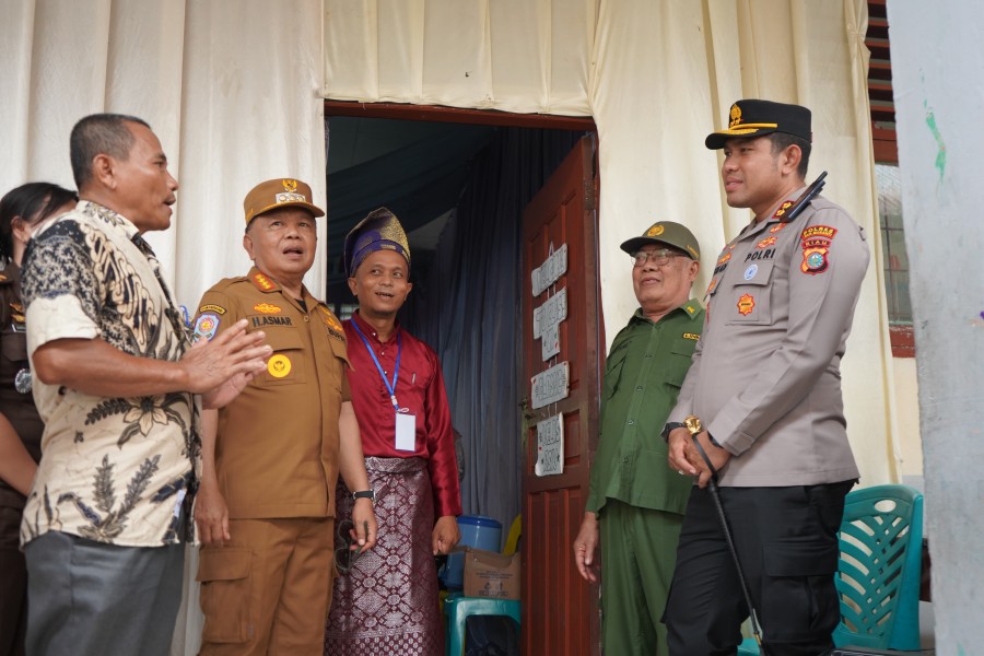 Forkopimda Turun ke TPS, Pilkades Serentak Meranti 2026 Dipastikan Aman dan Kondusif