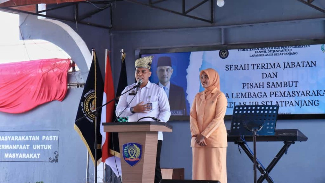 Pindah Tugas dari Lapas Cipinang Jakarta, Yopi Febrianda Pimpin Lapas Kelas IIB Selatpanjang