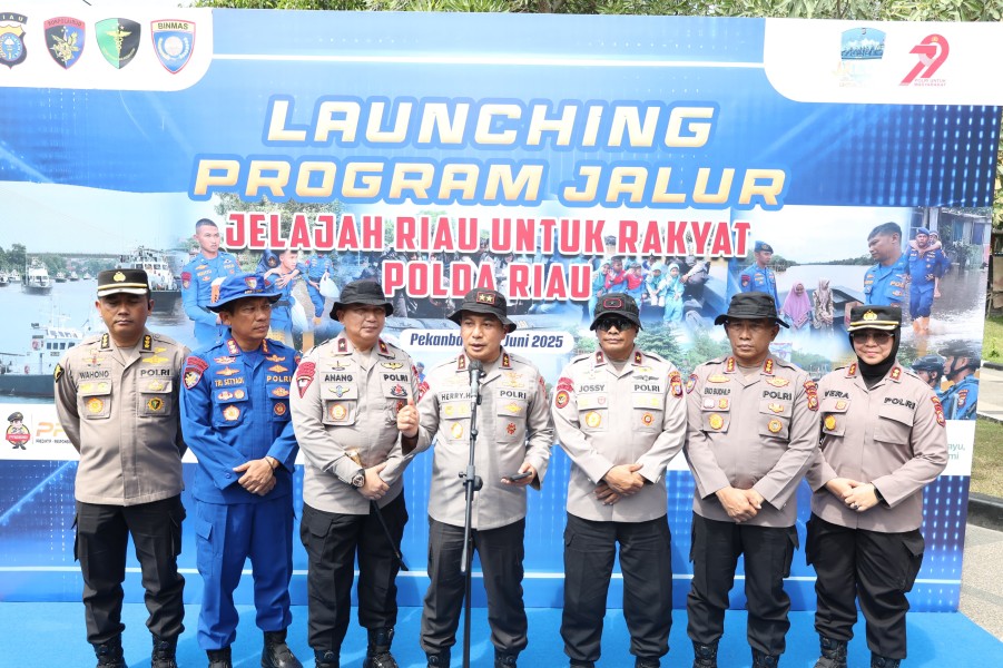 Kapolda Riau Luncurkan Program JALUR Layani Masyarakat di Perairan