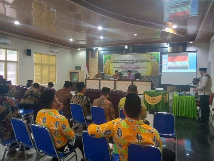 Asisten I Setdaprov Pimpin Penetapan dan Pengesahan Peserta MTQ Riau