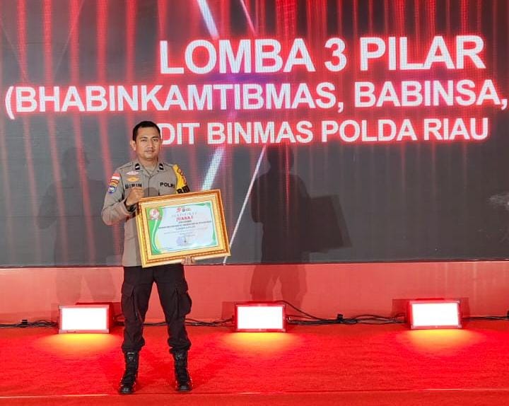 Desa Bokor Raih Juara 1 Lomba Tiga Pilar Tingkat Polda Riau