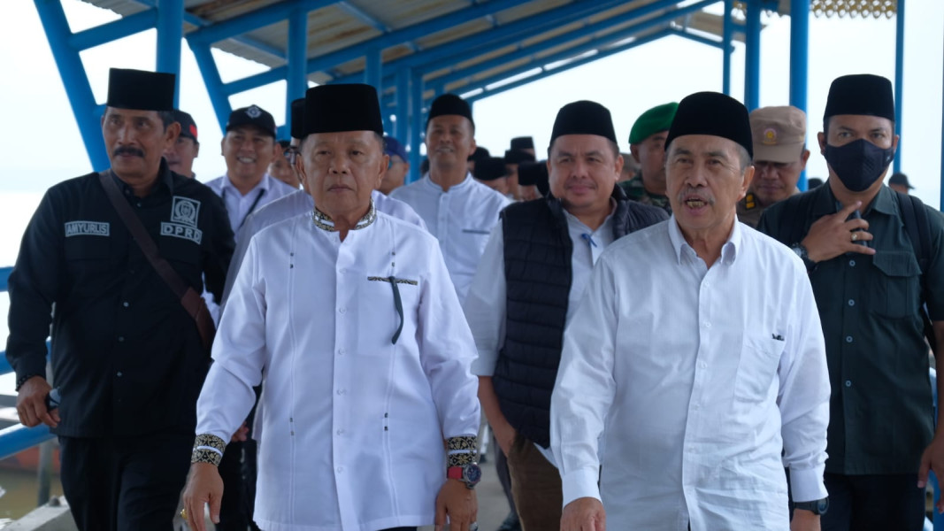 Rangkaian Kegiatan Gubernur Riau di Kepulauan Meranti