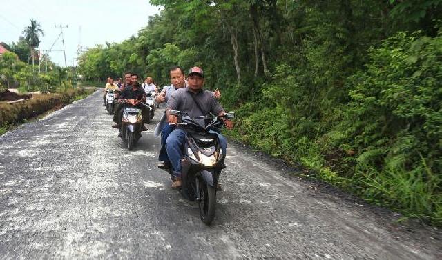 Jalan Akses Bokor-Sendaur Sepanjang 6,6 Kilometer Tuntas
