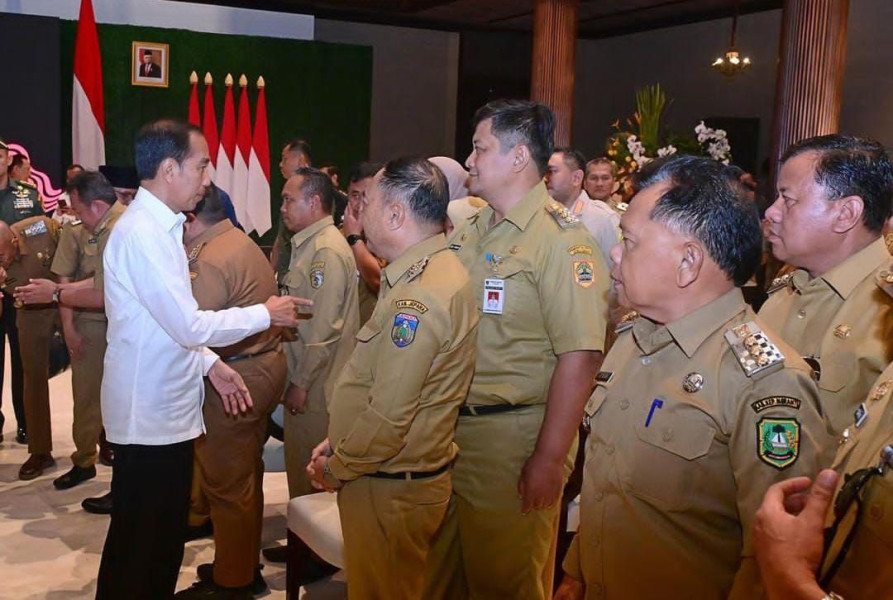 Plt Bupati Asmar Ikuti Pengarahan Presiden di IKN