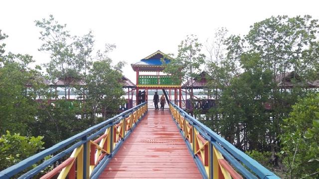 Ekowisata Mangrove Jembatan Pelangi Desa Banglas Raih Penghargaan Nasional