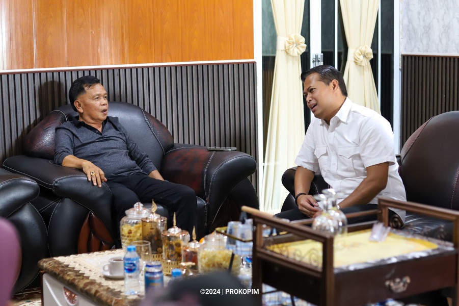 Plt Bupati Asmar Terima Kunjungan Ketua Pengadilan Negeri Bengkalis
