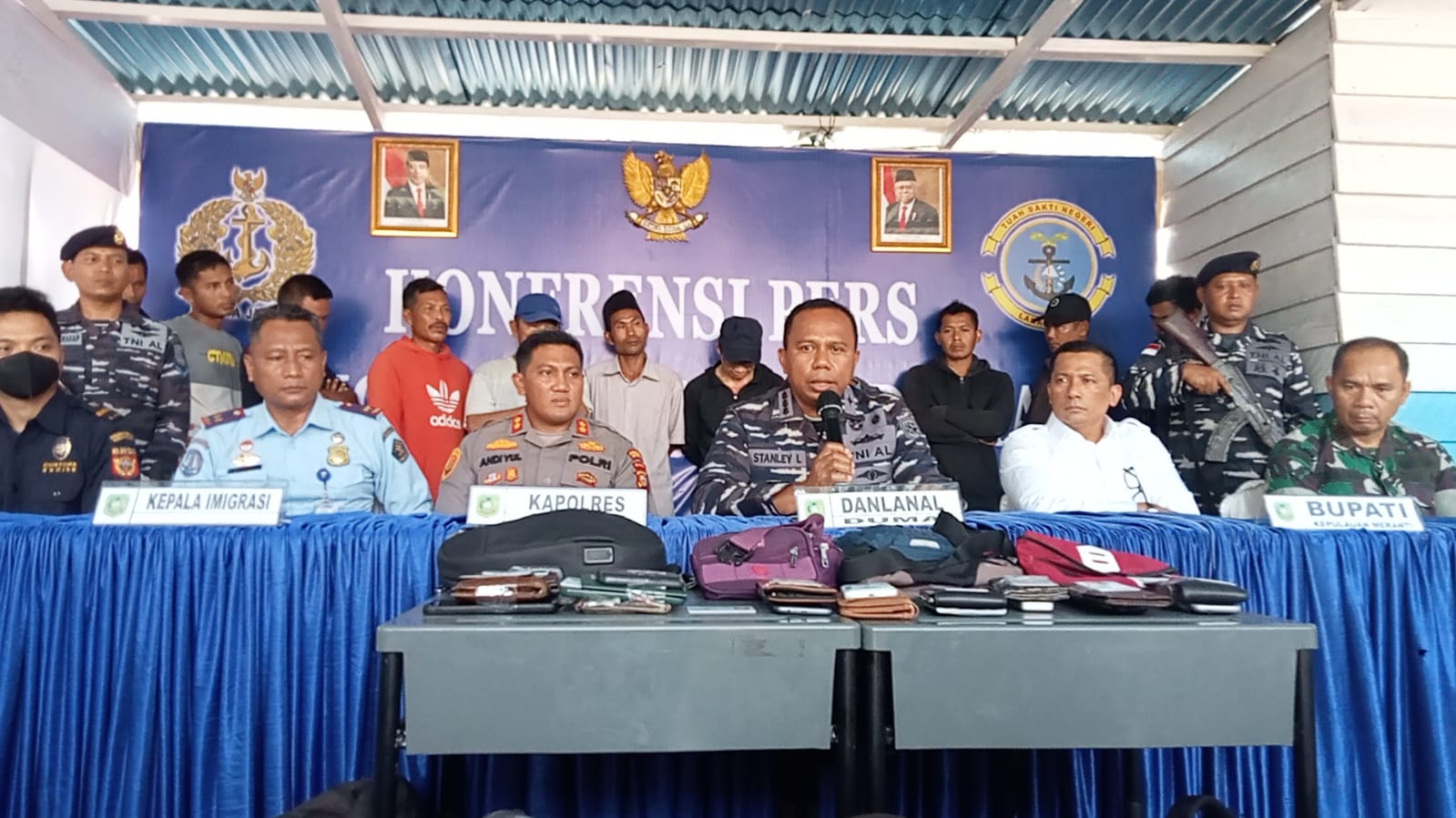 Tim Satgas Gabungan TNI AL Gagalkan Penyelundupan PMI ke Malaysia