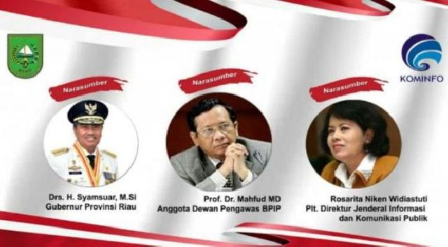 Mahfud MD Akan Jadi Narasumber Forum Diskusi Publik di Pekanbaru