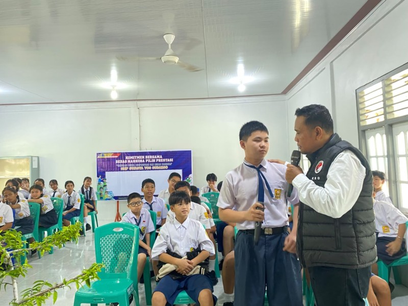 Polres Kepulauan Meranti Berikan Penyuluhan Tentang Bahaya Narkoba di Sekolah
