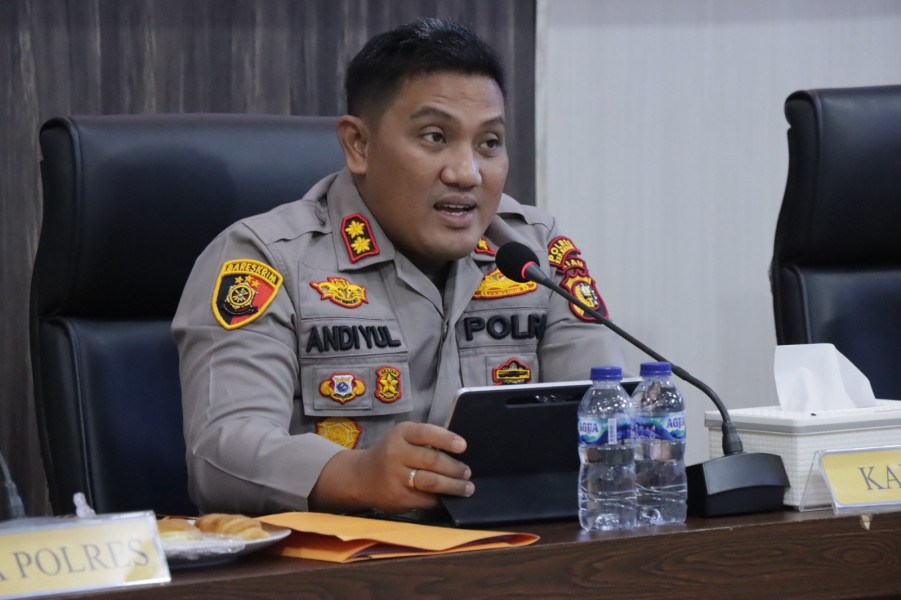 Kapolres Andi Yul : Gangguan Kamtibmas di Meranti Turun 13,6 Persen