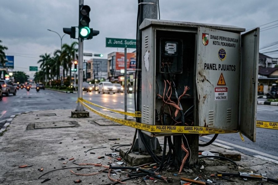 Marak Pencurian Fasilitas Umum, Warga Pekanbaru Diminta Aktif Lapor ke 112