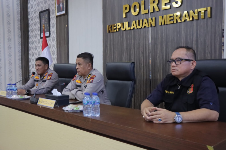 Polda Riau Gelar Supervisi Penanggulangan Bencana Karhutla di Polres Kepulauan Meranti