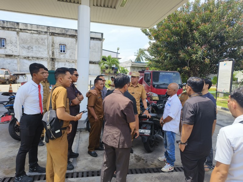 Satgas Pangan Polres Meranti Cek Stok dan Harga Bapokting Jelang Idul Fitri