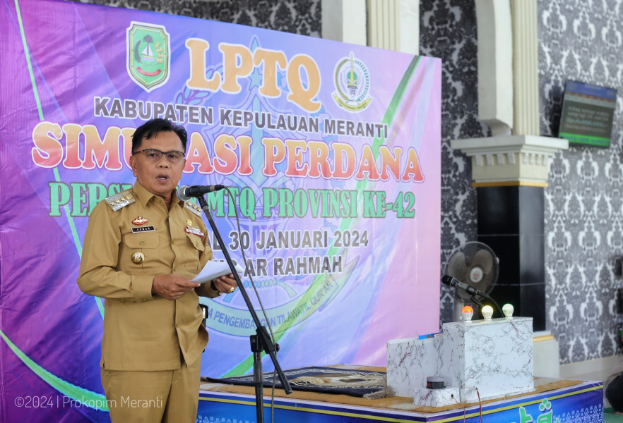 Plt Bupati Asmar Buka Simulasi Perdana Persiapan MTQ Provinsi Riau ke-42