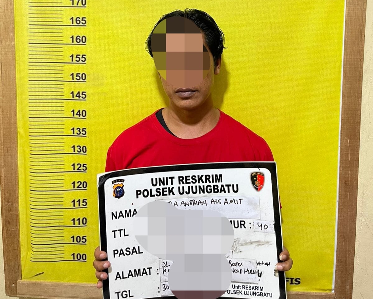 Polsek Ujung Batu Tangkap Pelaku Judi Togel