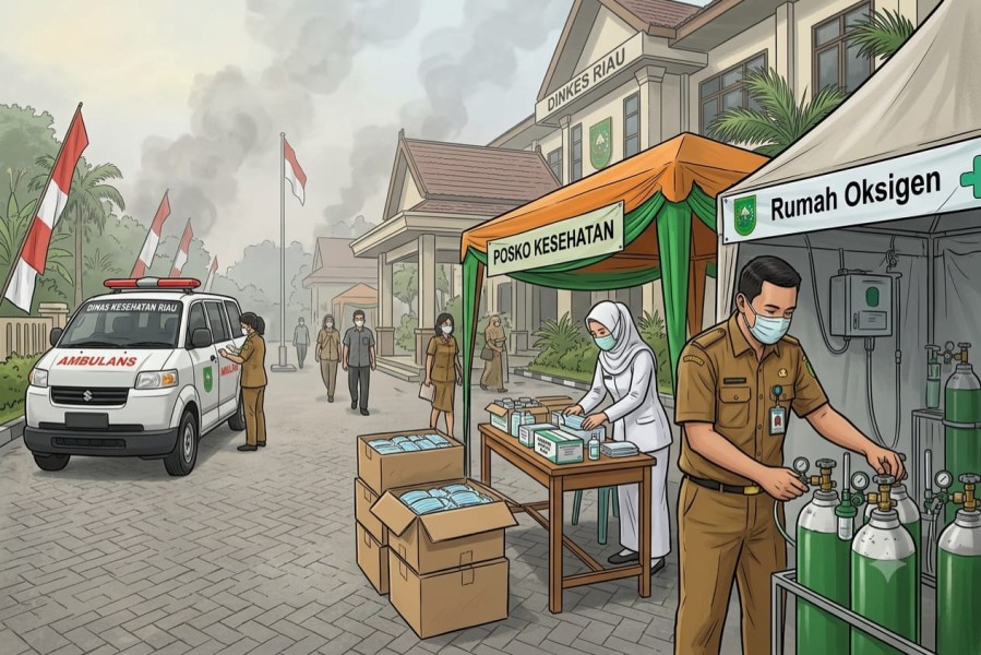 Ribuan Masker Sudah Didistribusikan, Diskes Riau Kembali Ajukan 850 Ribu Pcs ke Pusat