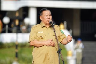 Apel Perdana 2026, Plt Gubernur Riau Tekankan Penyelesaian Tugas Skala Prioritas