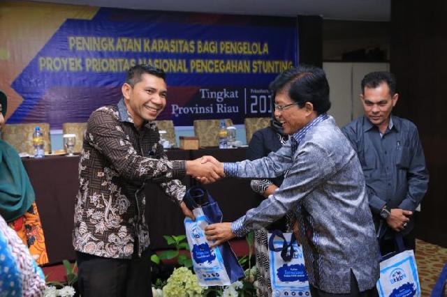 BKKBN Provinsi Riau Gelar Peningkatan Kapasitas Pengelola Proyek Nasional Pencegahan Stunting