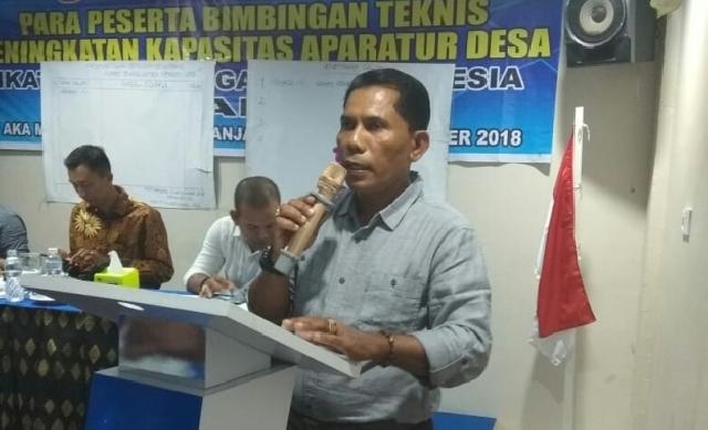 Mahadi Ketua Forum Kepala Desa Kabupaten Kepulauan Meranti