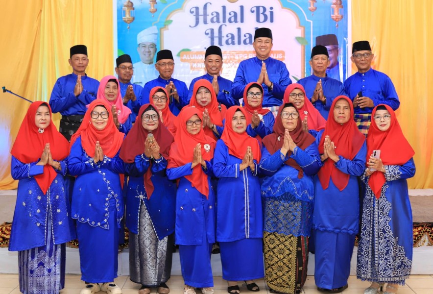 Halalbihalal Alumni SPG Bengkalis di Meranti: Muzamil Ajak Pererat Kebersamaan