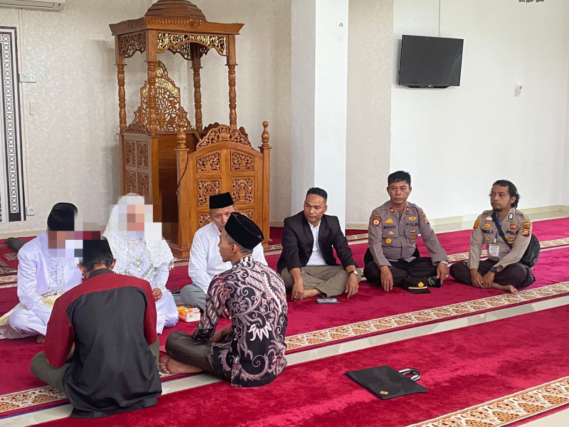 Tahanan Kasus Kekerasan Seksual Menikah di Polres Kepulauan Meranti