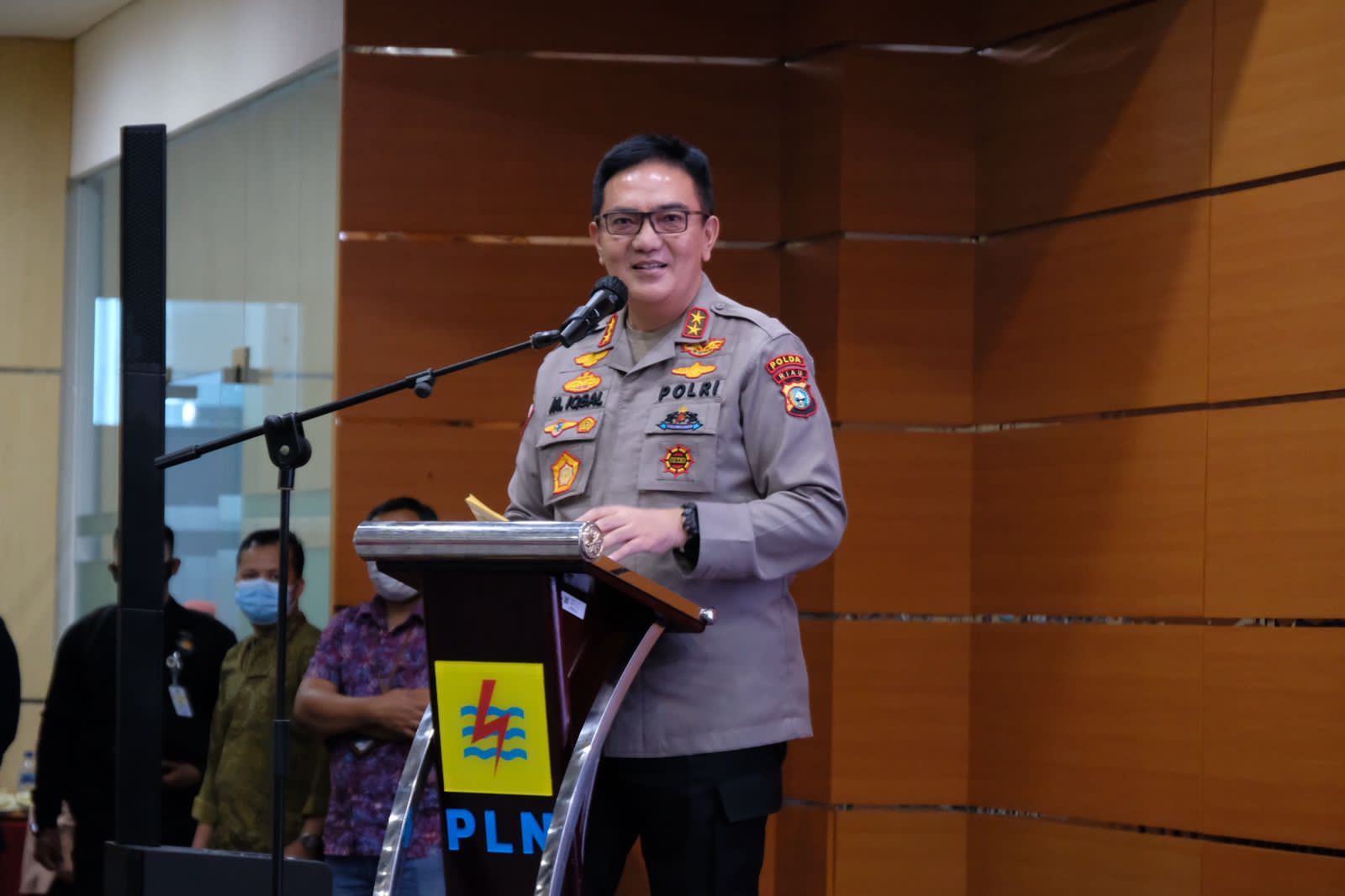 Kapolda Riau Irjen M Iqbal Pastikan Jajaran Siap Jaga Aset Kelistrikan PLN