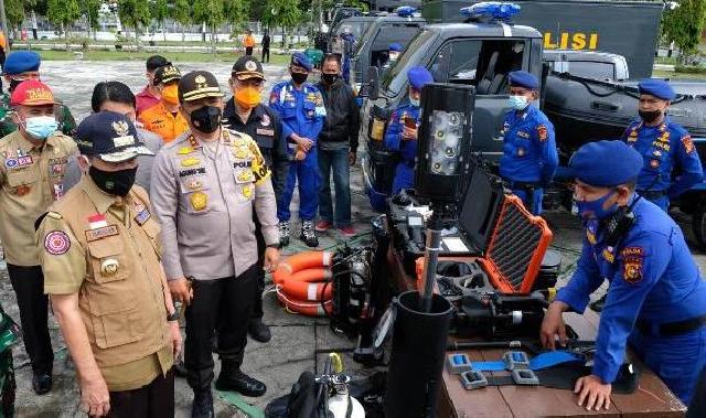 1300 Personil Gabungan Disiagakan Untuk Antisipasi Bencana di Riau