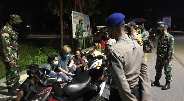 TNI-Polri dan Satpol PP Meranti Patroli Bersama Pantau Situasi Malam Idul Adha