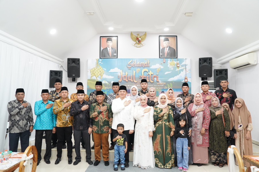 Silaturahmi Idul Fitri, Pejabat Polres Kepulauan Meranti Kunjungi Kapolda Riau