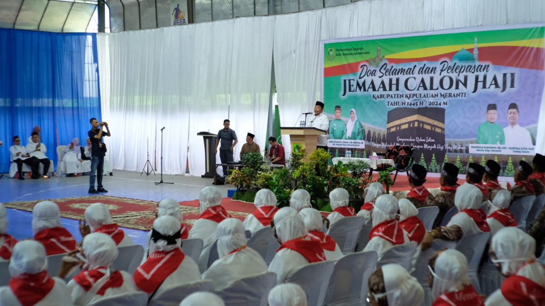 Pemkab Meranti Gelar Doa Selamat Pelepasan Jamaah Calon Haji
