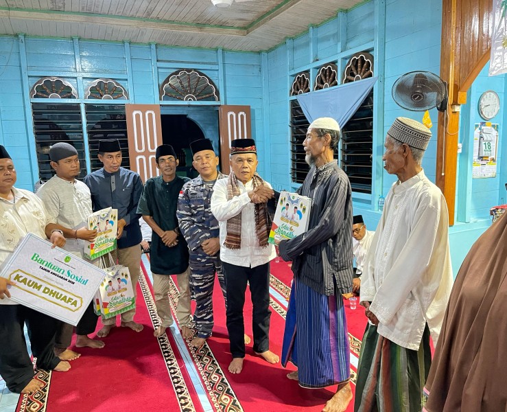Safari Ramadan ke Desa Lukun, Bupati Asmar Sebut Pembangunan Jalan Poros Akan Dilanjutkan Tahun Ini