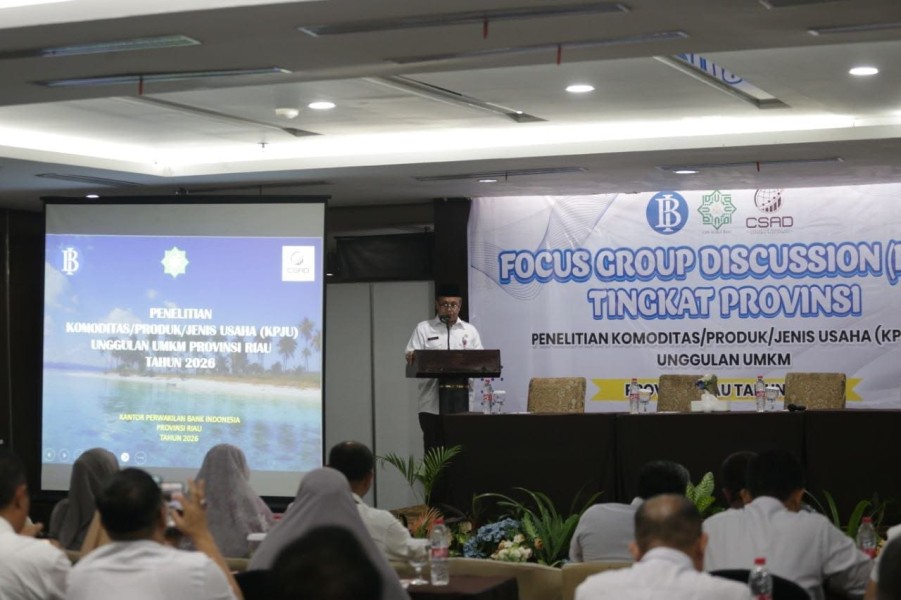 Pemprov Riau Dorong Pengembangan UMKM Unggulan Berbasis Riset