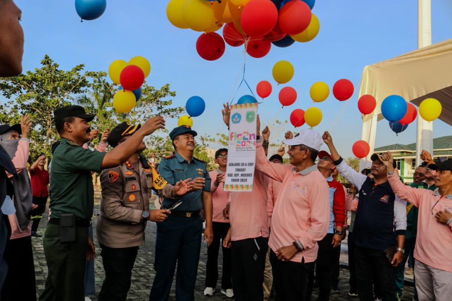Plt Bupati Asmar Buka O2SN dan FLS2N Jenjang SD/SMP