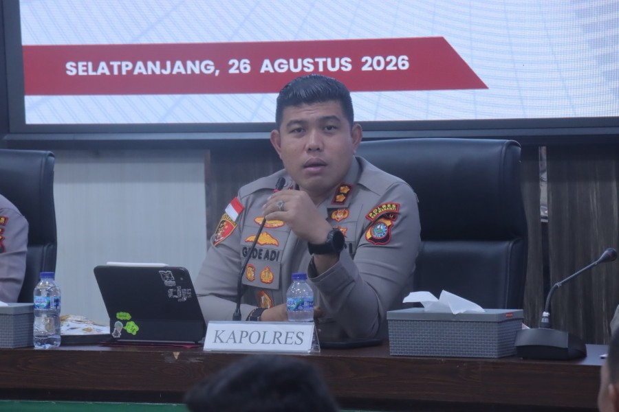 Polres Kepulauan Meranti Pusatkan Gerakan Riau CERAH Presisi di Desa Tenan