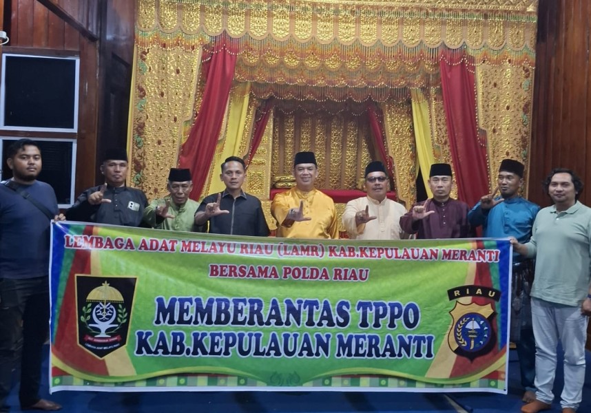 LAMR Kepulauan Meranti Dukung Polda Riau dalam Pemberantasan TPPO