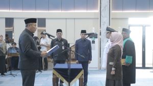 Gunakan Manajemen Talenta, Pj Sekda Pekanbaru Resmi Lantik 25 Pejabat Baru