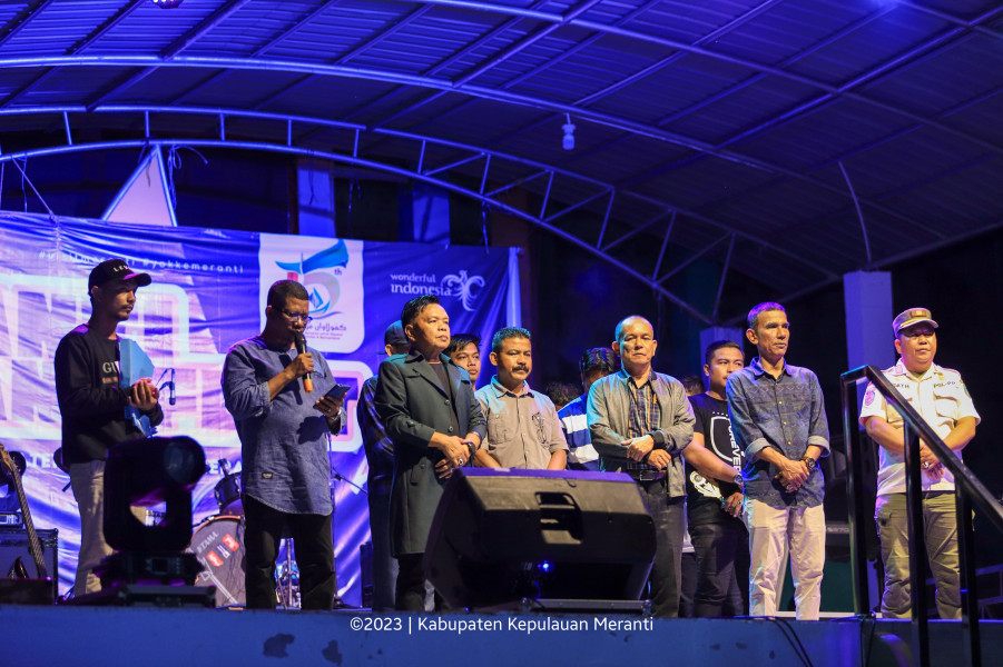 Plt Bupati Asmar Hadiri Meranti Band Festival 2023