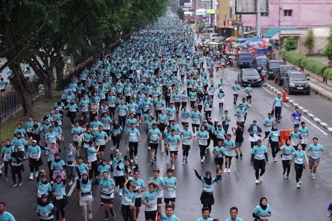 Dilepas Kapolri, Riau Bhayangkara Run 2025 sukses digelar