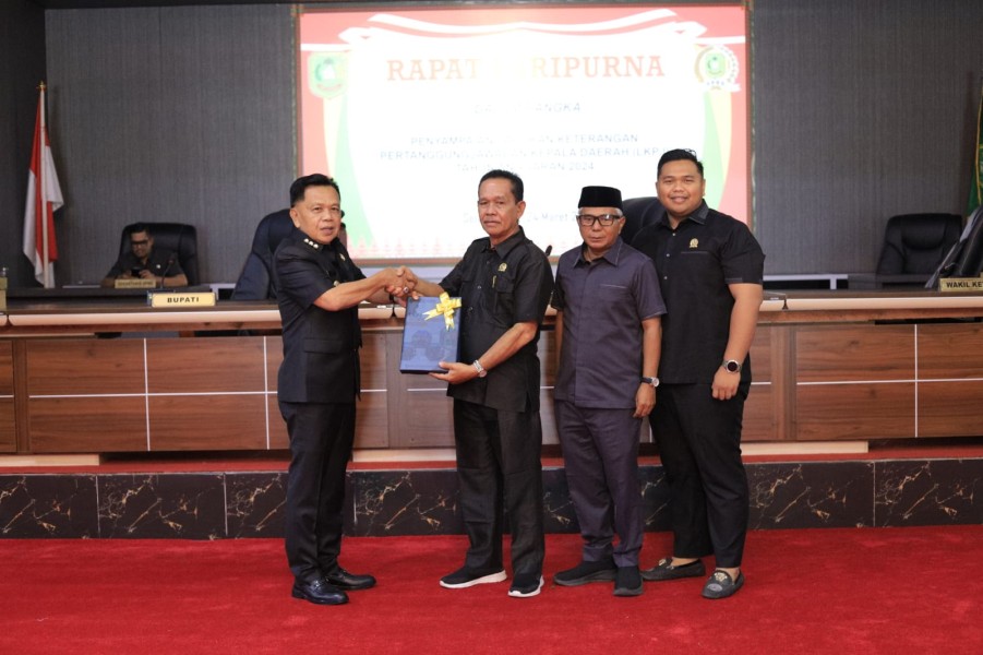 DPRD Kepulauan Meranti Gelar Paripurna Penyampaian LKPJ Kepala Daerah Tahun Anggaran 2024