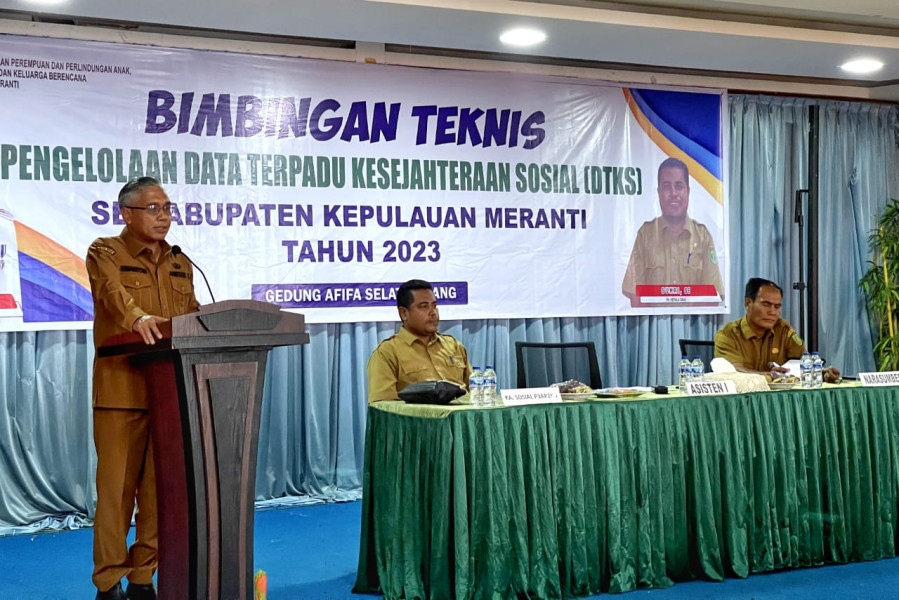 Pemkab Kepulauan Meranti Gelar Bimtek DTKS