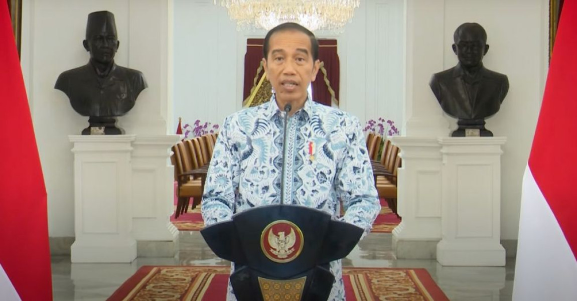 Presiden Joko Widodo Ajak Masyarakat Bersatu Berantas Judi