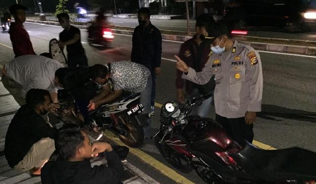 Polisi di Meranti Gelar Patroli Malam Cegah Kenakalan Remaja