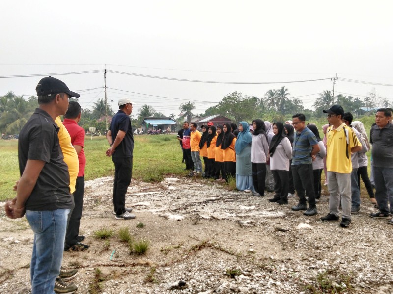Dinas Perpustakaan dan Kearsipan Meranti Gelar Goro Ciptakan Lingkungan Bersih dan Nyaman