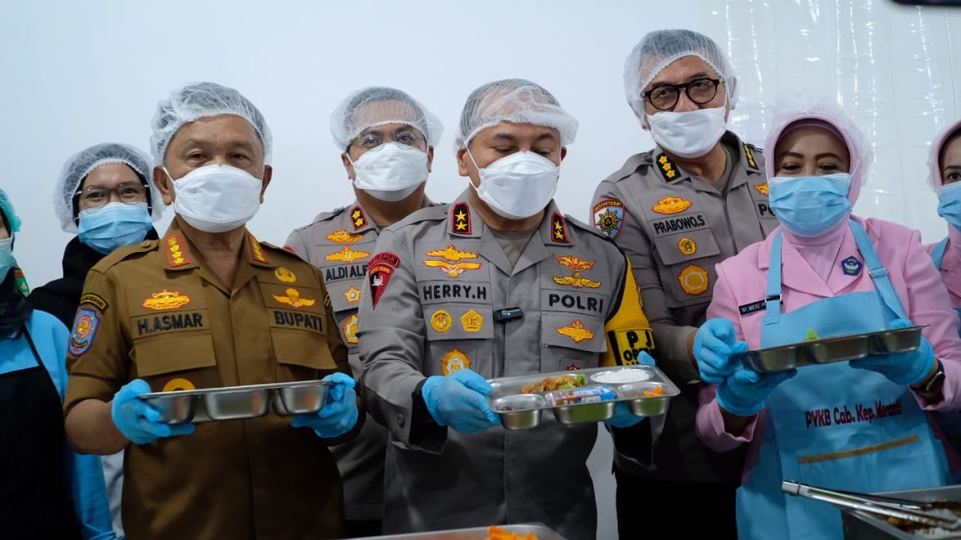 Bupati Asmar Dampingi Kunjungan Kerja Kapolda Riau di Kepulauan Meranti