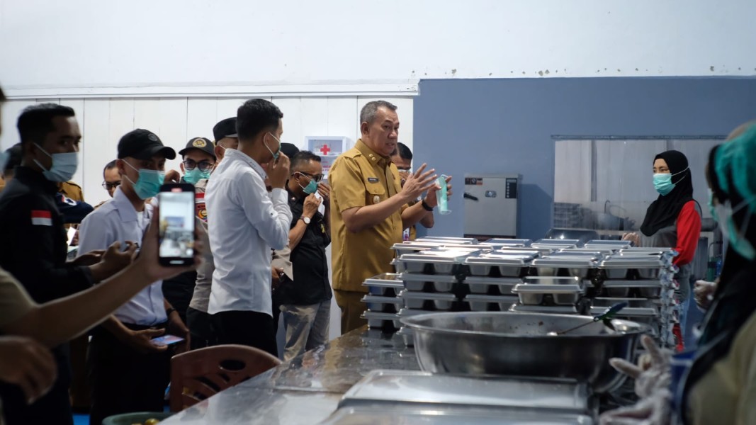 Wabup Muzamil Resmikan Dapur MBG di Pulau Merbau
