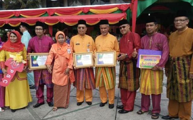 Desa Bokor Kepulauan Meranti Juara III Lomba Desa se-Riau