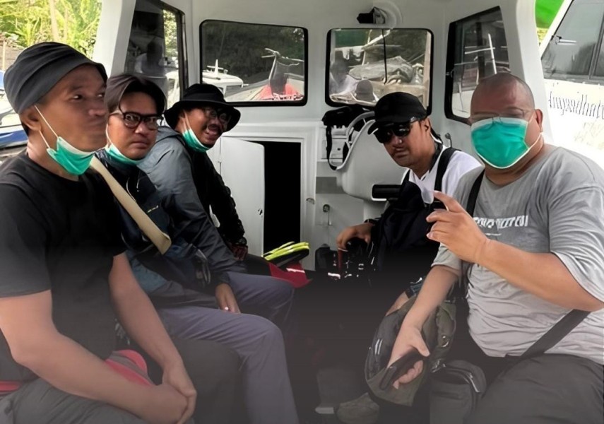 Tim SAR Gabungan Maksimalkan Pencarian Jurnalis Hilang Kontak di Selat Sunda